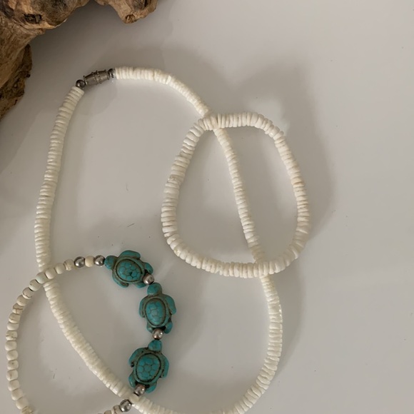 Beachy - necklace,bracelet,anklet. - Picture 4 of 7